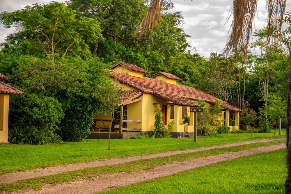 Chalés da Bela Vista cercados pelo verde